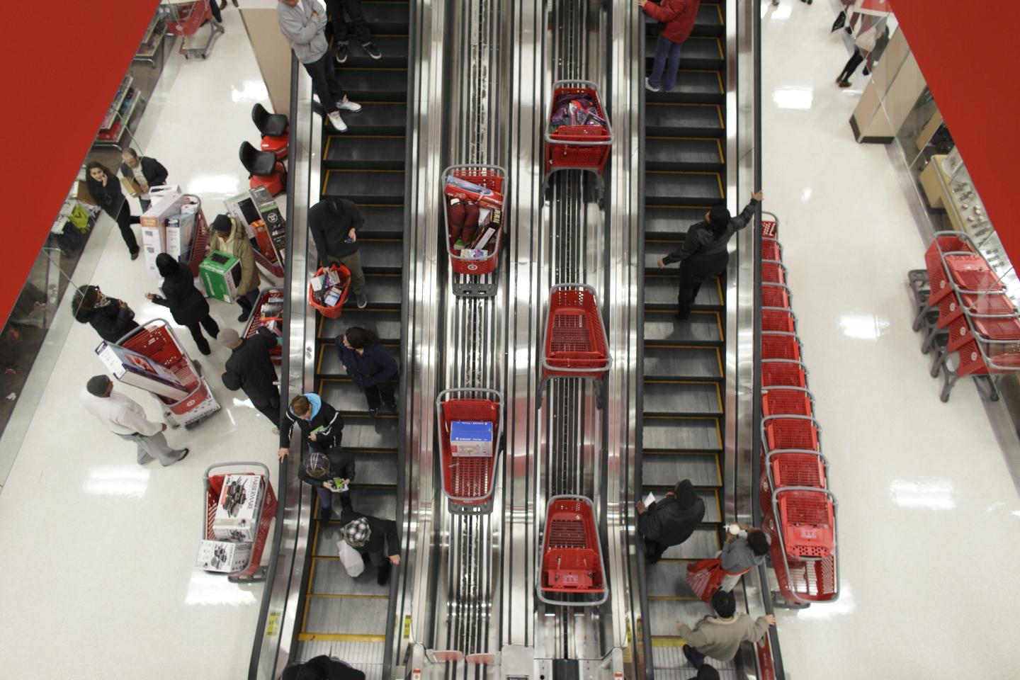 Black Friday Shoppers at Target