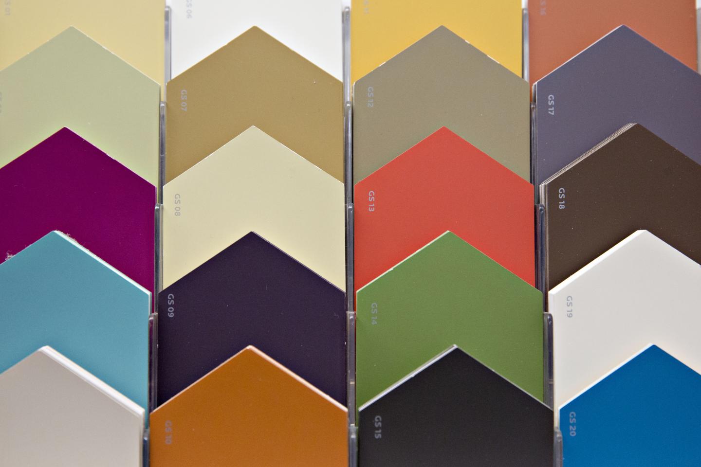 Sherwin-Williams paint color swatches