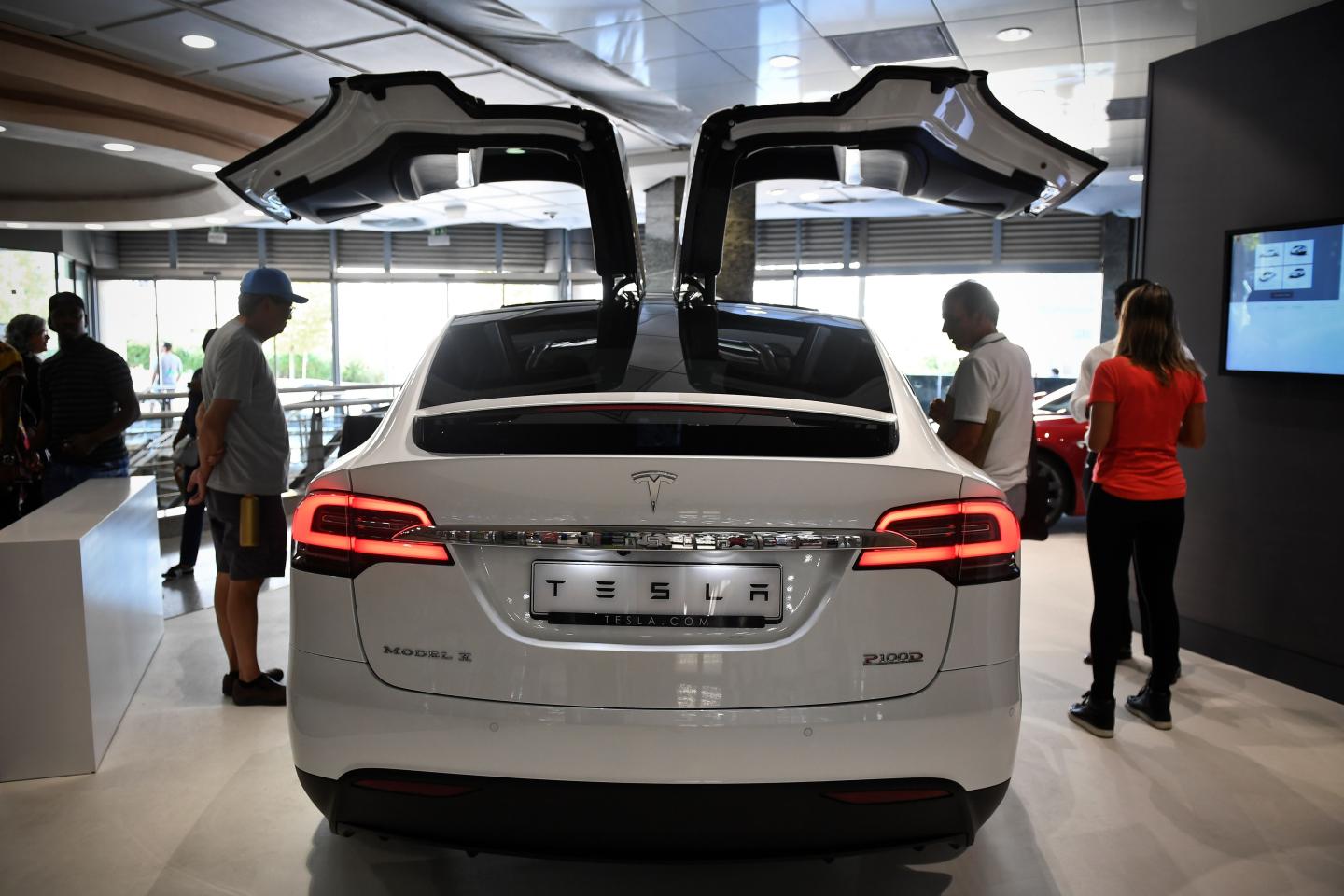 Tesla showroom