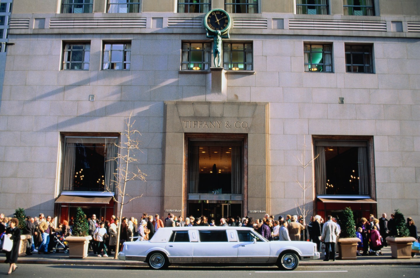 LVMH makes $14.5 billion bid for Tiffany.