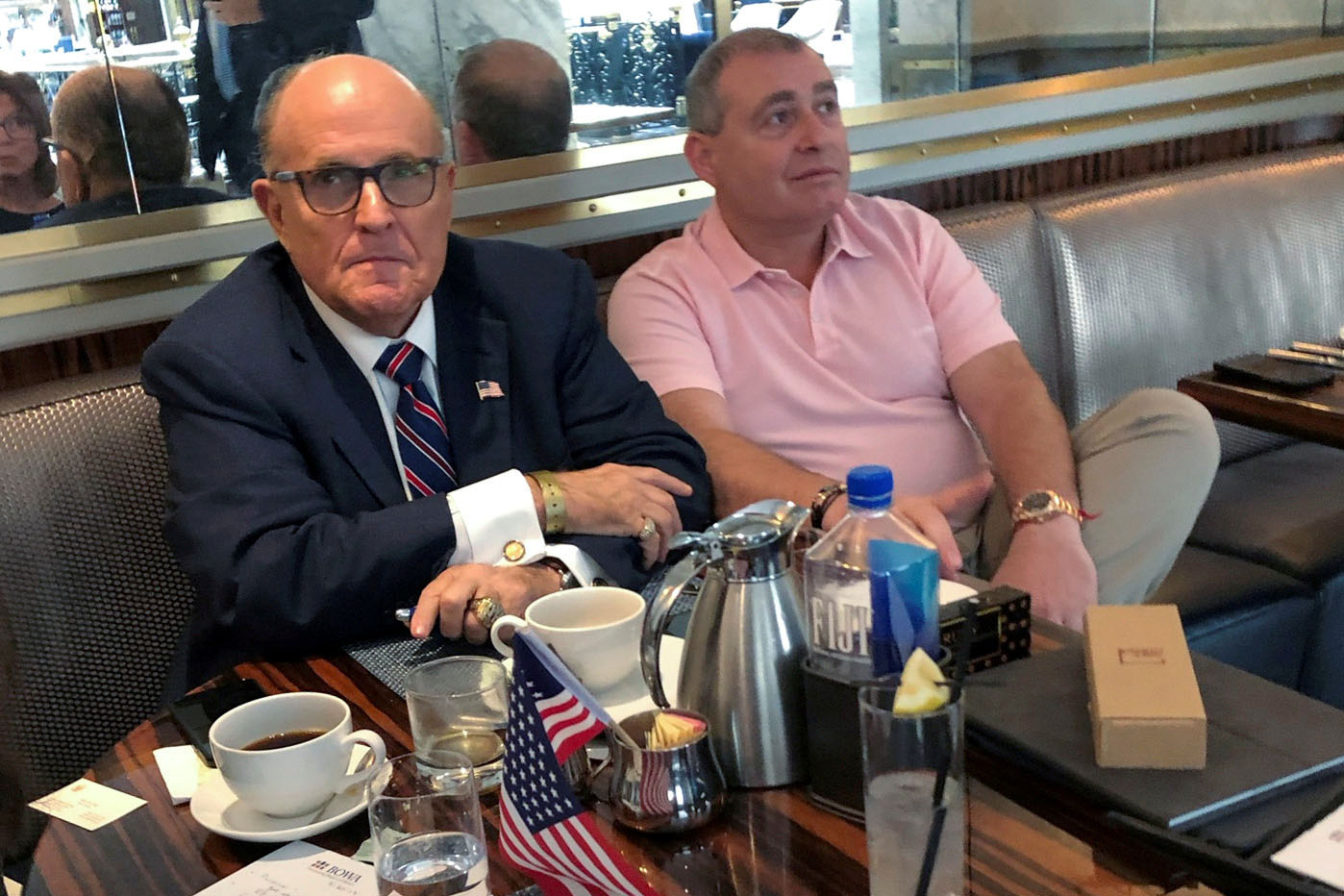 Rudy Giuliani-Lev Parnas-Trump