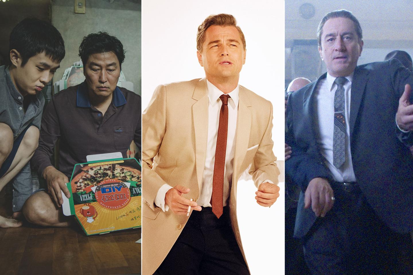 Parasite, Once Upon a Time in Hollywood, Irishman
