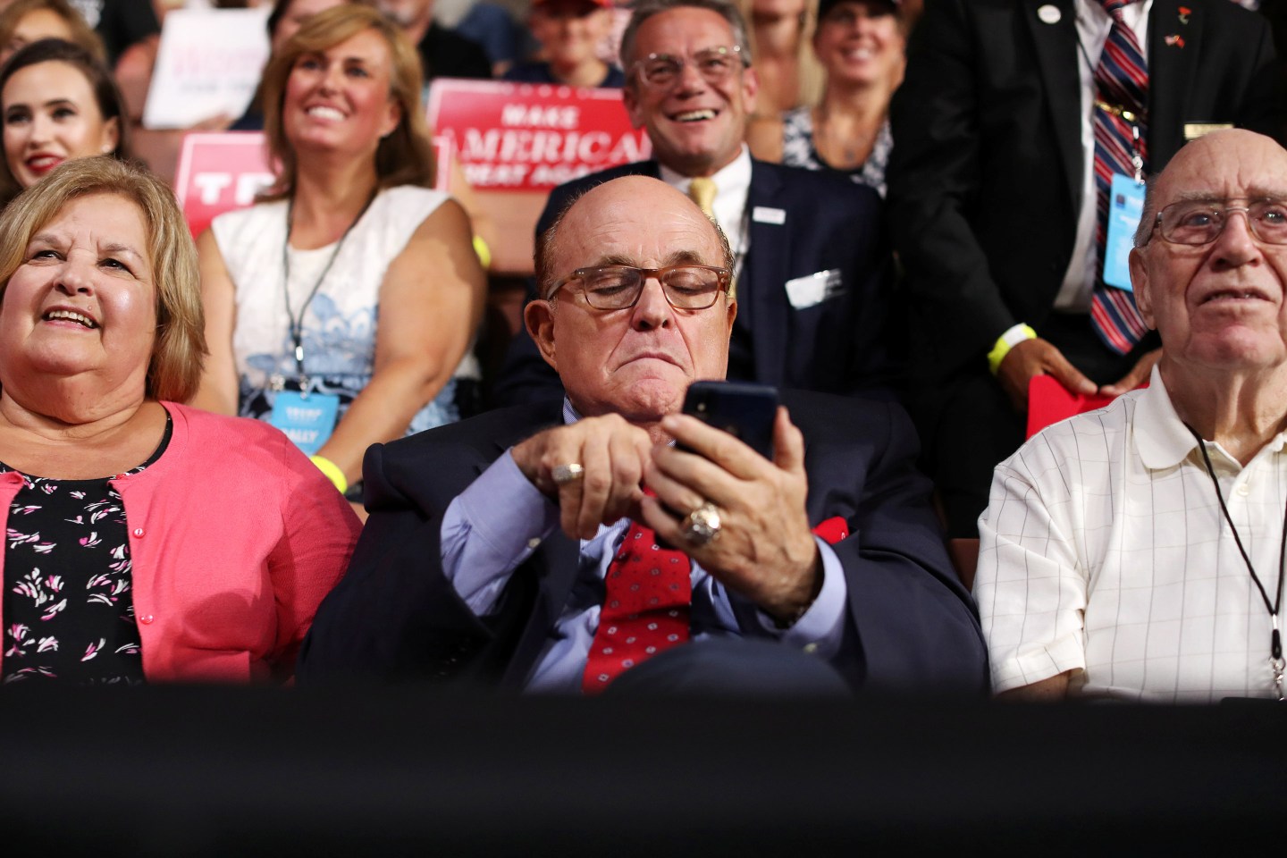Rudy Giuliani-Trump Rally 2019