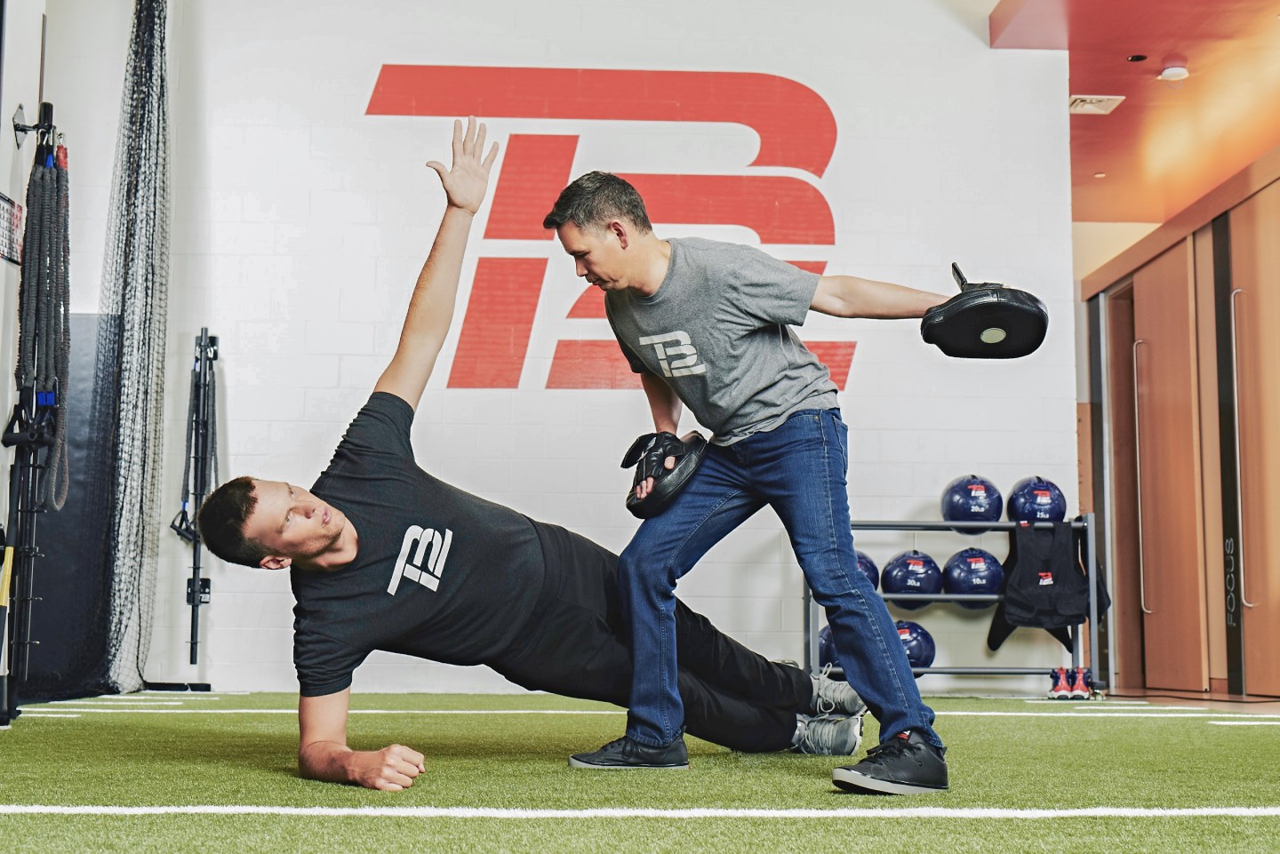 TB12 founders Tom Brady and Alex Guerrero