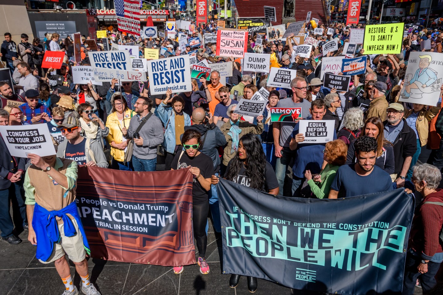Trump Impeachment Support March