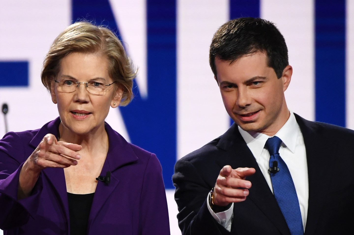 Warren-Buttigieg-Primary-Debate