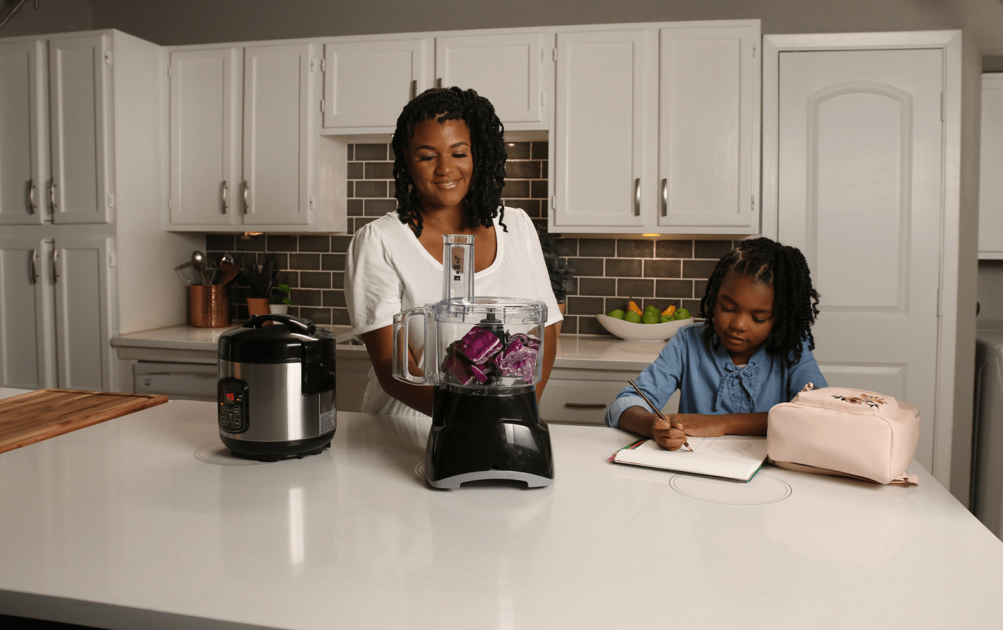 With Ki, users can install a wireless transmitter under a nonmetal surface to generate a cordless hot surface to power supported kitchen appliances.