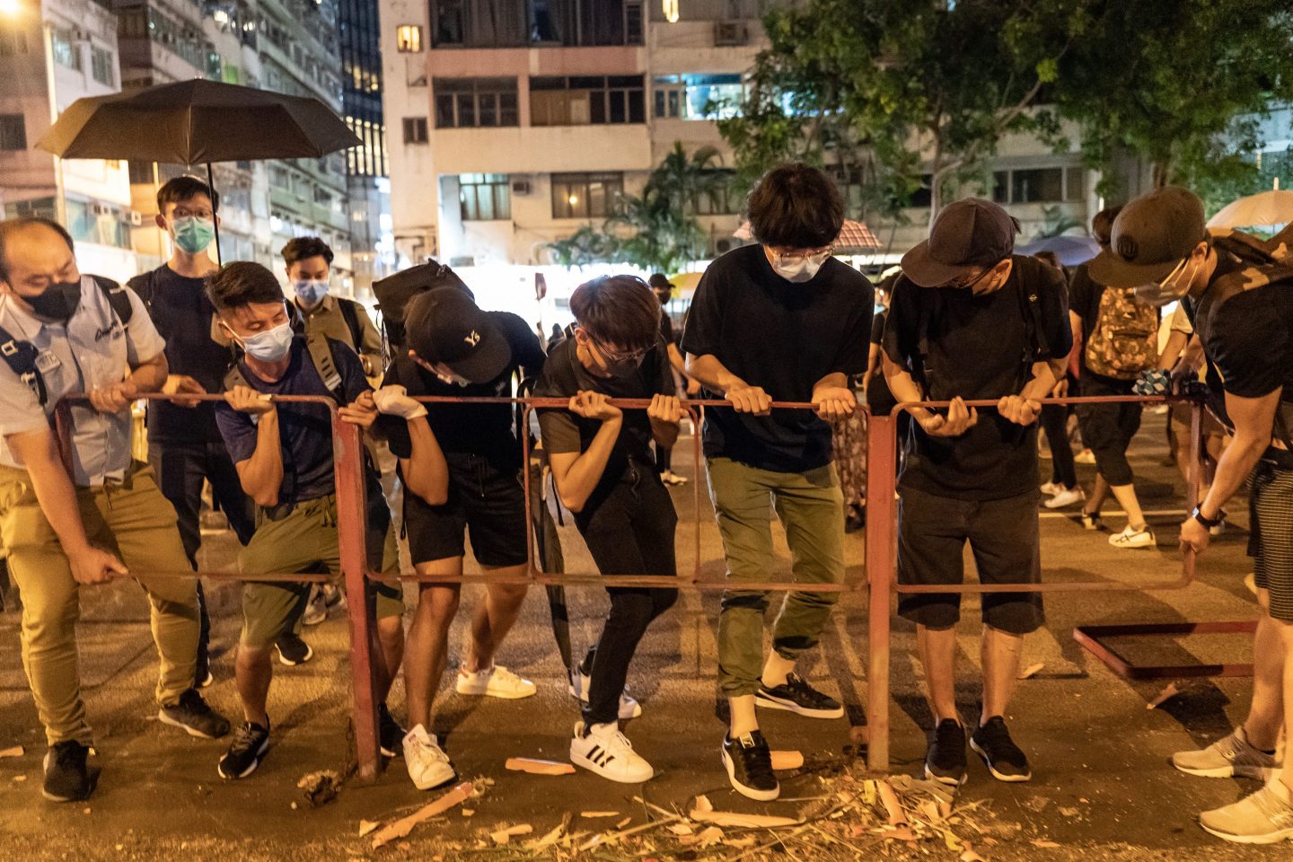 Anti-Government Protests Continue in Hong Kong