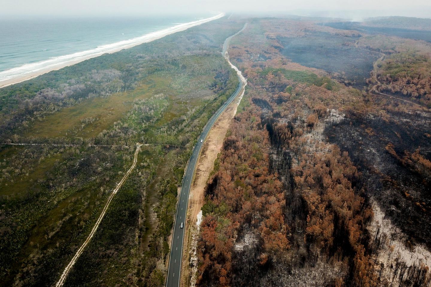Australia Climate Change-New South Wales Fire