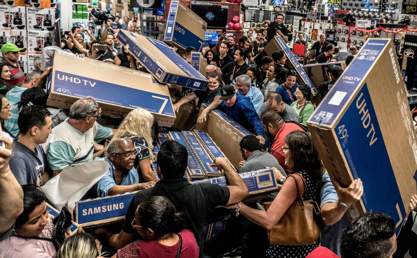 Black Friday Shopping-Tvs