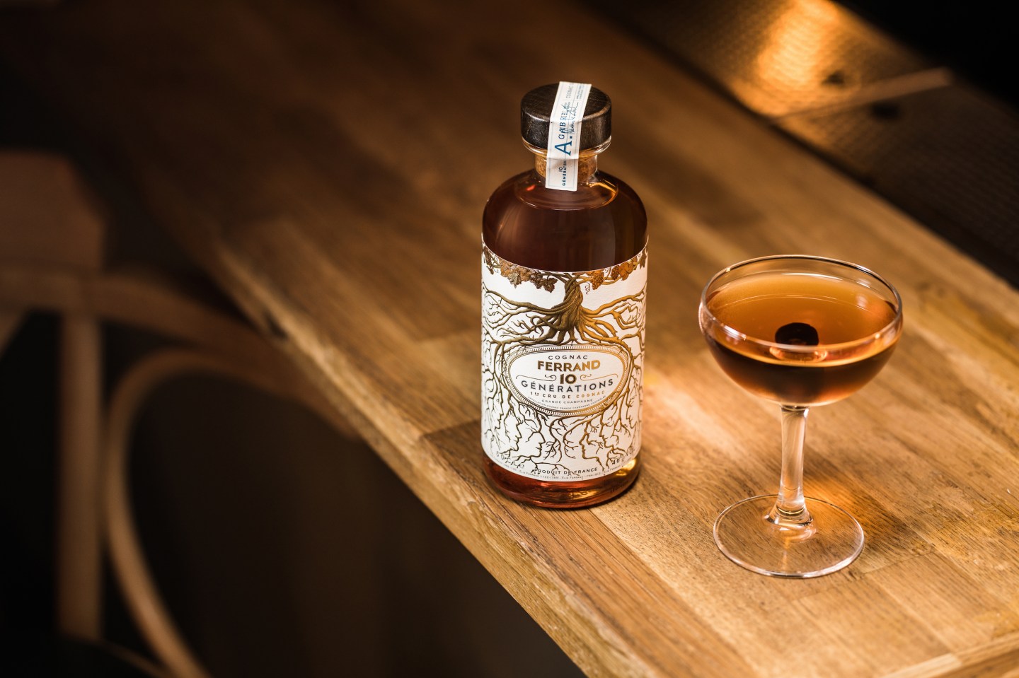 A tribute to the 10 generations of the Ferrand family who have built up their eponymous Cognac house since 1630.