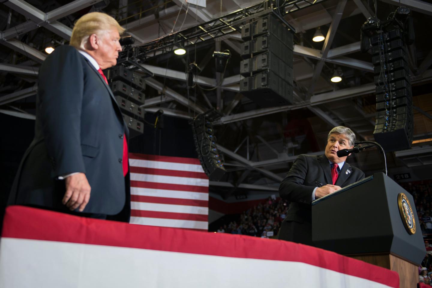 Facebook Has Run an Ad Falsely Claiming Sean Hannity Is Trump’s New Running Mate for Almost a Week