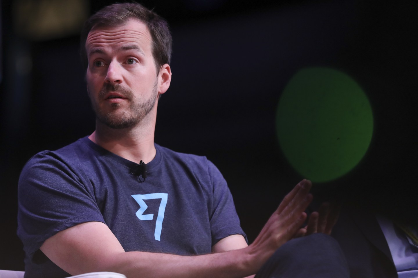 Taavet Hinrikus, co-founder and chairman of TransferWise Ltd., speaks at the Sooner Than You Think London tech conference in London, U.K., on Wednesday, June 12, 2019. The two-day event features tech executives from PayPal, Slack, Mozilla, Uber, Google and others as well as officials such as Irelands privacy watchdog. Photographer: Simon Dawson/Bloomberg via Getty Images