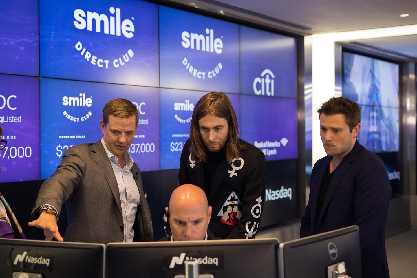 SmileDirectClub Debuts Initial Public Offering At Nasdaq MarketSite