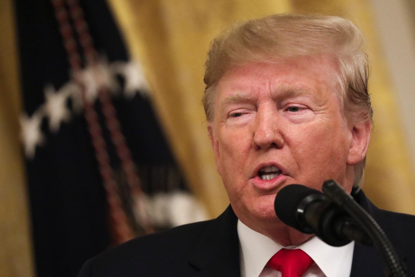 President Trump Delivers Remarks On Federal Judicial Confirmation Milestones