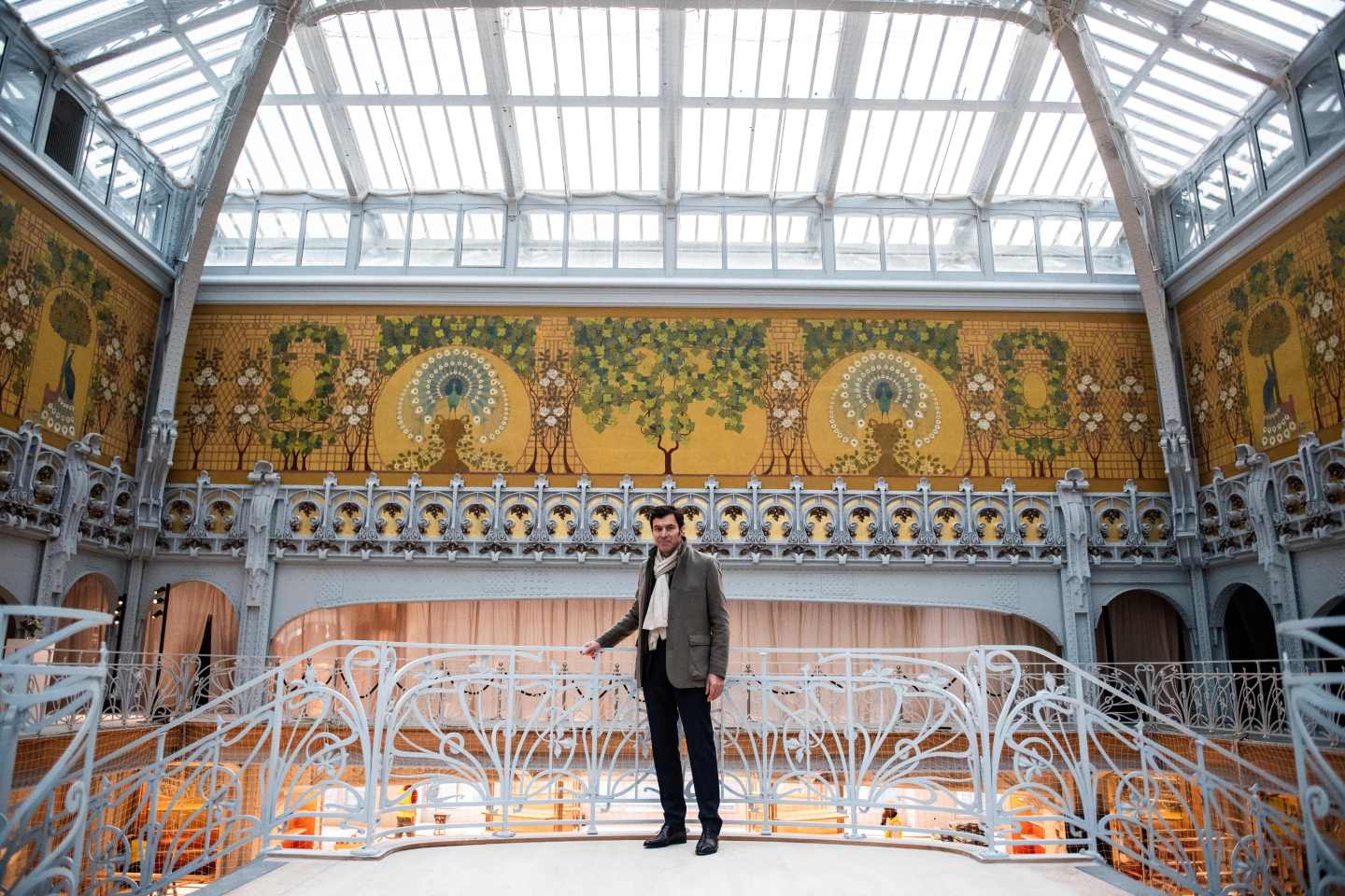 LVMH Group chief financial officer (CFO) Jean-Jacques Guiony poses during a photo session at the former Samaritaine shopping center in Paris, on November 19, 2019. - Closed 15 years ago, the Samaritaine will reopen in April 2020 as a complex including a department store, a 5-star hotel, social housing units, offices, and a childrens nursery. (Photo by Martin BUREAU / AFP) (Photo by MARTIN BUREAU/AFP via Getty Images)