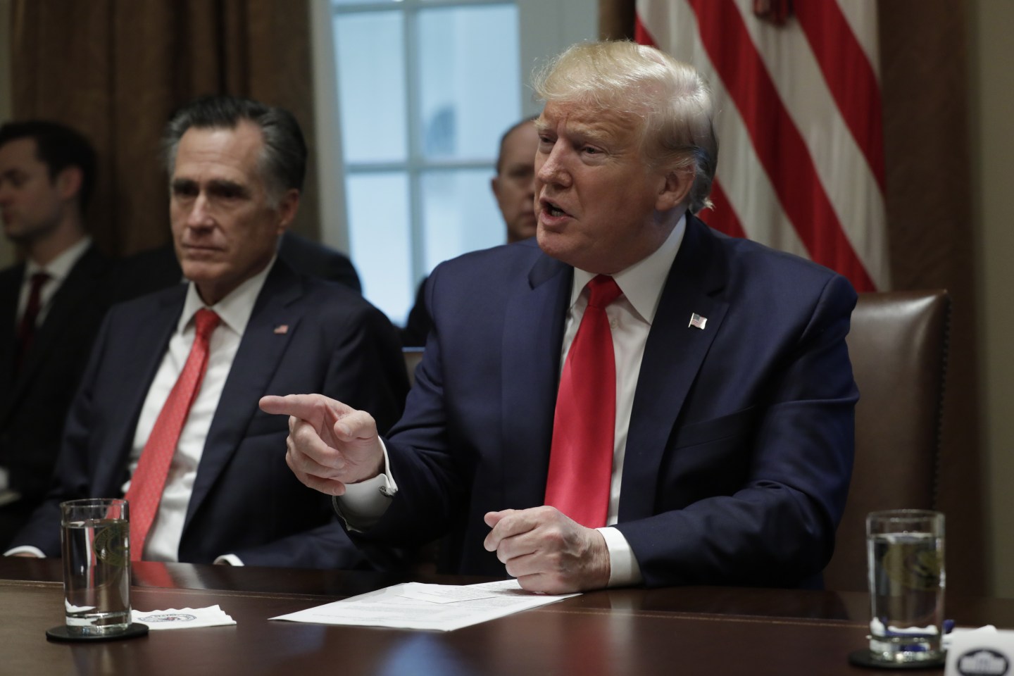 President Trump Participates In Listening Session On Youth Vaping And Electronic Cigarettes