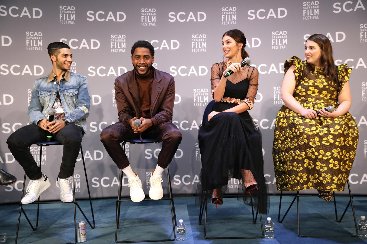 22nd SCAD Savannah Film Festival - Breakout Awards Panel &amp; Awards Presentation To Kaitlyn Dever, Beanie Feldstein, Jharrel Jerome, Mena Massoud, Camila Morrone