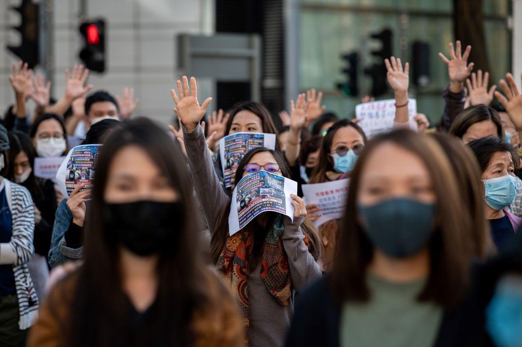 HONG KONG-CHINA-POLITICS-CRIME-UNREST