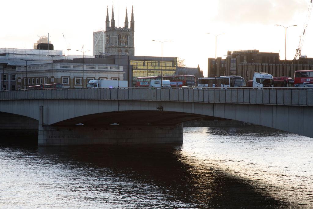 London Lock Down City Of London Following Terror-related Incident