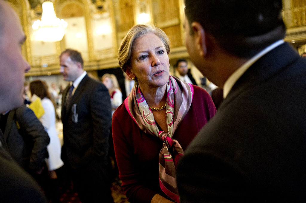 DuPont CEO Ellen Kullman Speaks At Executives Club Luncheon