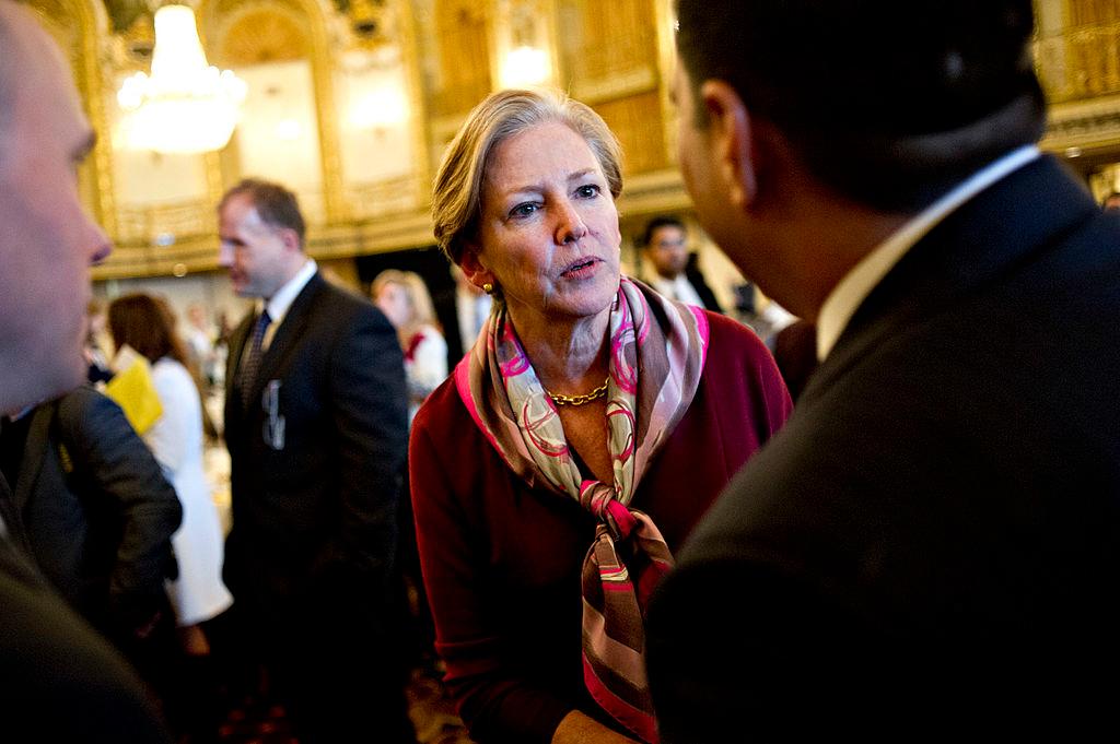 DuPont CEO Ellen Kullman Speaks At Executives Club Luncheon