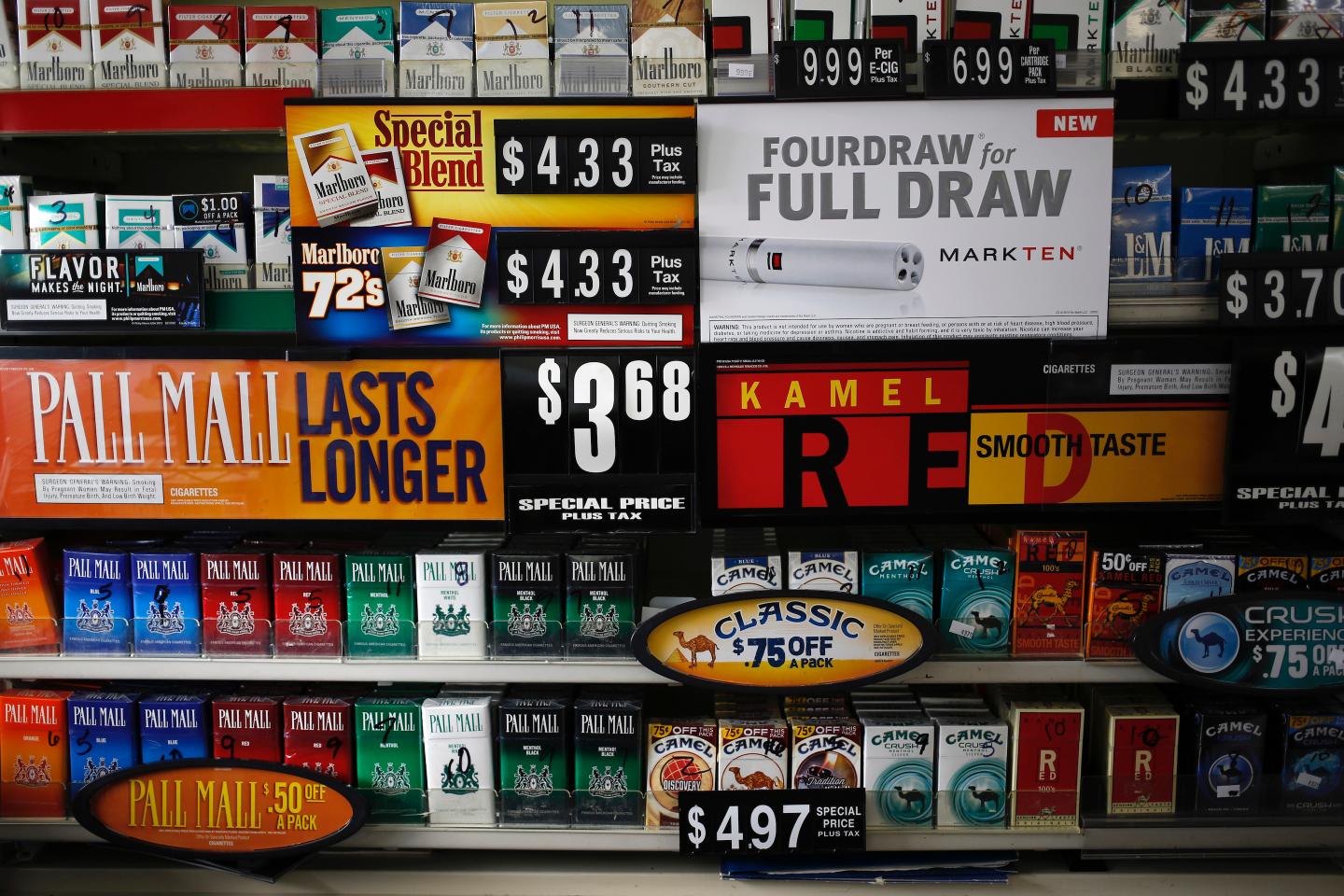 Slashing Cigarette Nicotine Levels No Longer on FDA’s Agenda