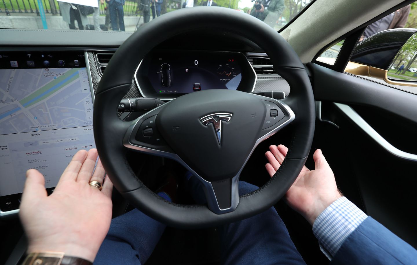 Tesla self-driving