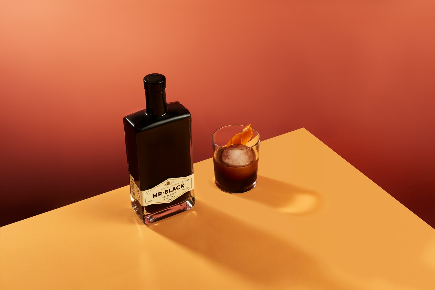 A "Cold Fashioned" cocktail.