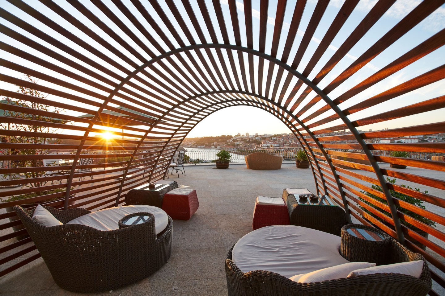 Sunrise at the Yeatman.