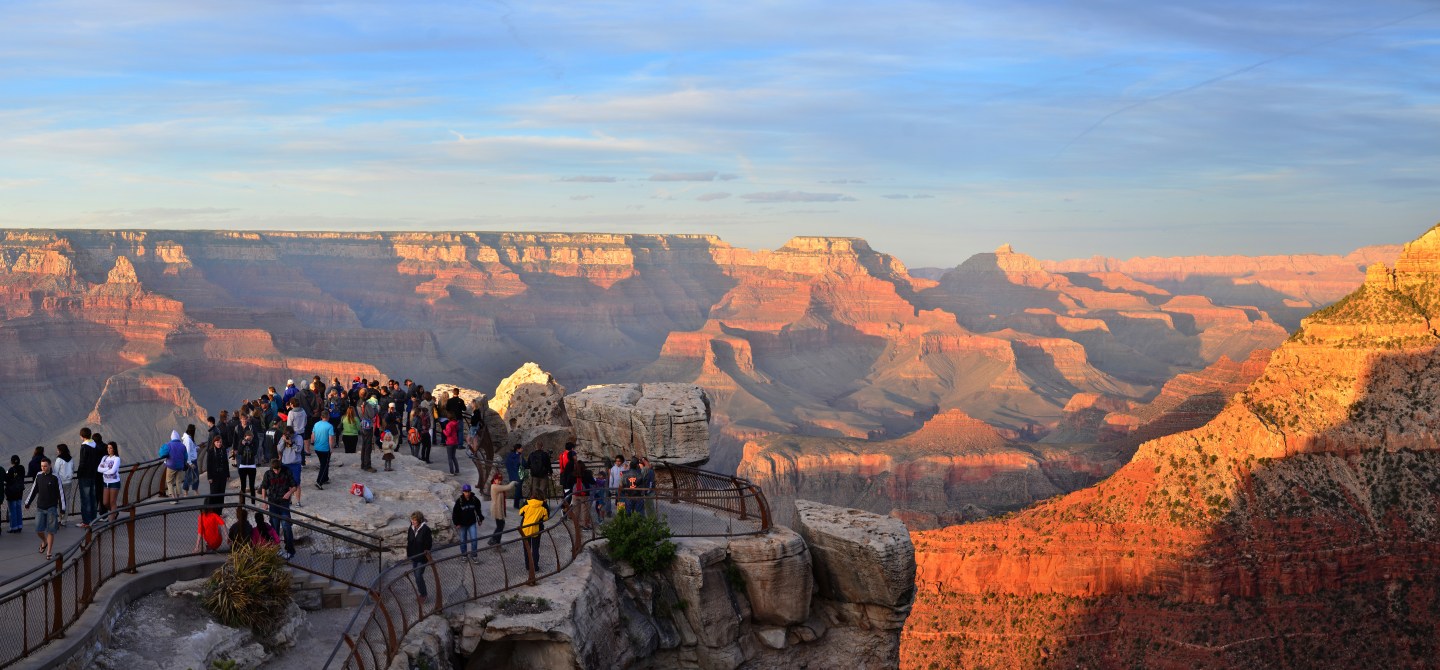 Grand Canyon National Park Sunset at Mather Point