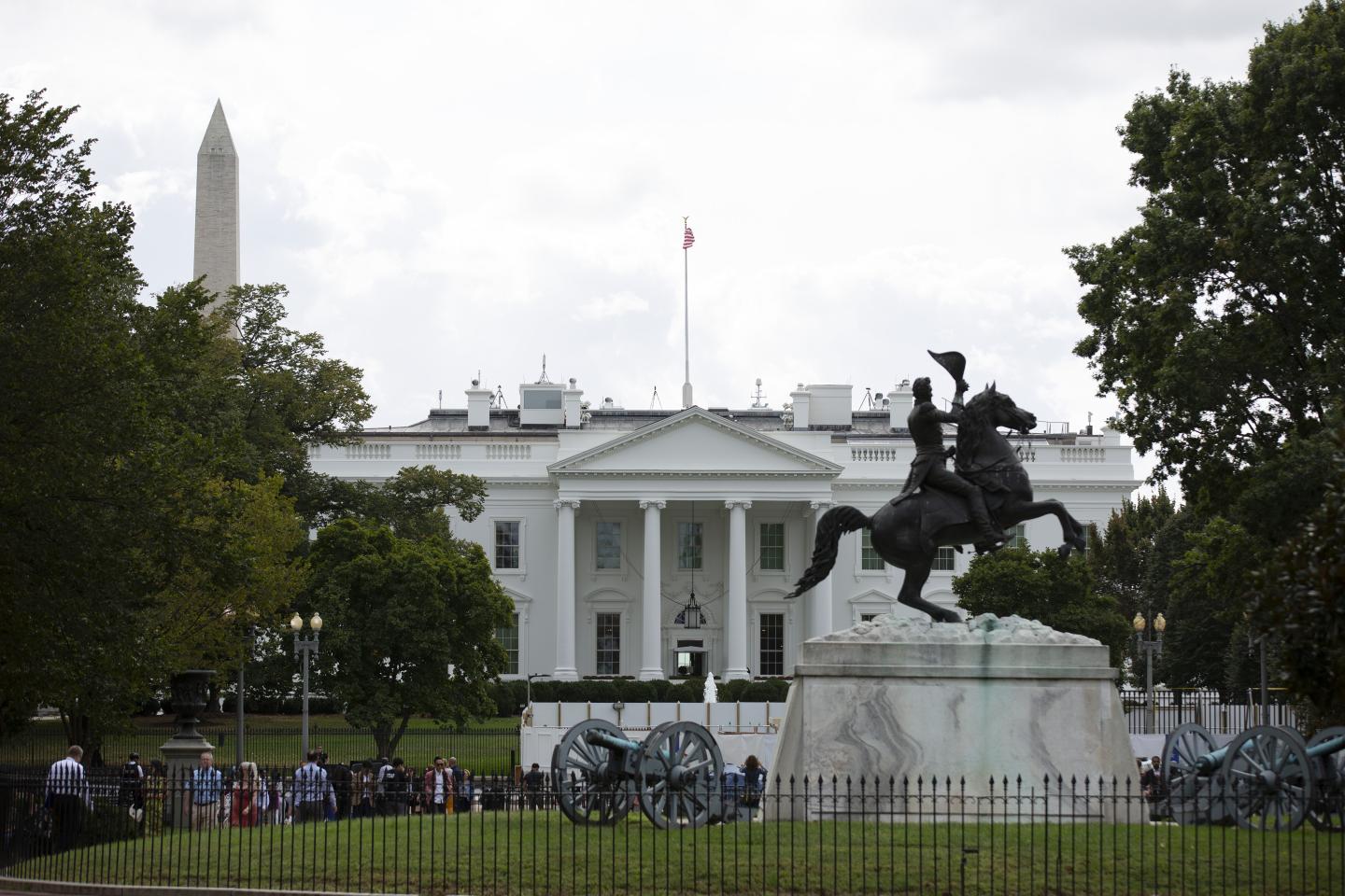 The White House As House Democrats Move Forward With Impeachment Of President Trump