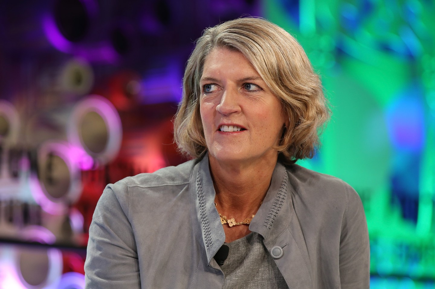 Beth Ford speaks onstage at the Fortune Most Powerful Women Summit 2018 at Ritz Carlton Hotel on October 2, 2018 in Laguna Niguel, California.