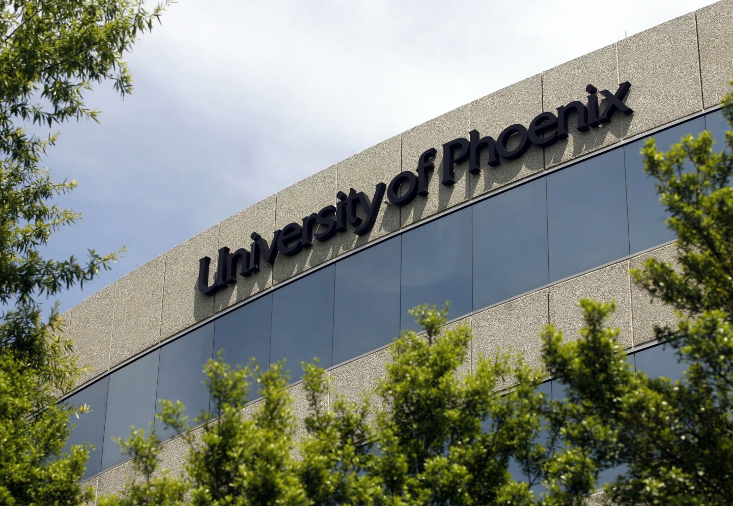 The local office for the online school University of Phoenix