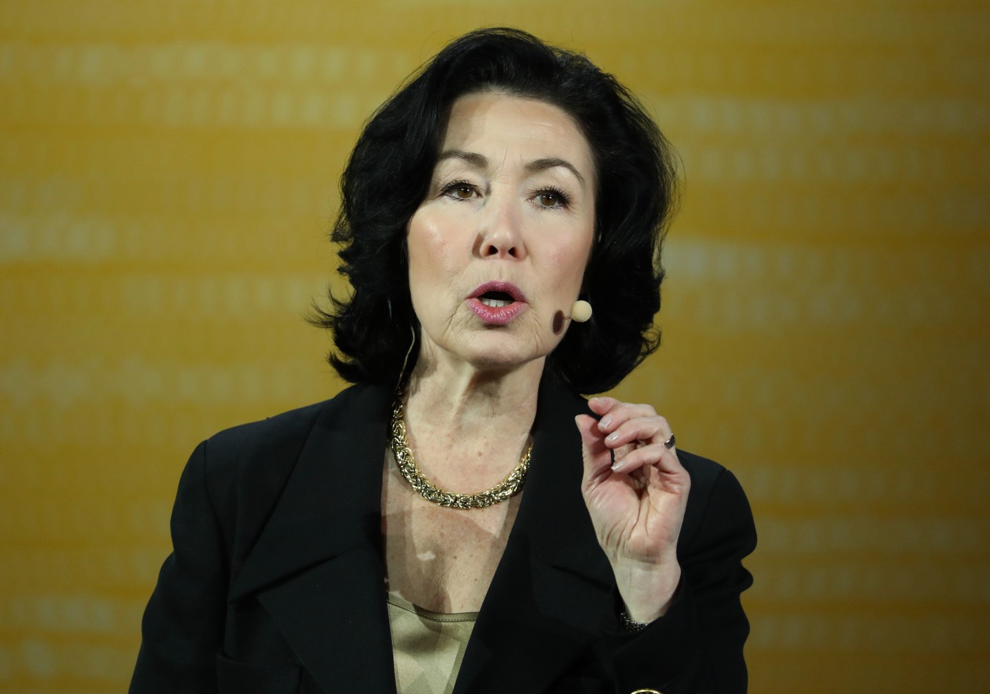 Oracle Founder Larry Ellison And CEO Safra Catz Delivers Keynotes At Oracle OpenWorld