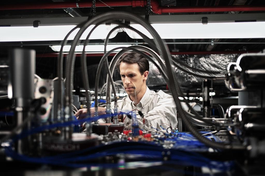 A quantum engineering centre at IBM's research facility in Yorktown Heights, N.Y. in October. IBM's data centers are highly energy intensive—and quantum computing is even more so