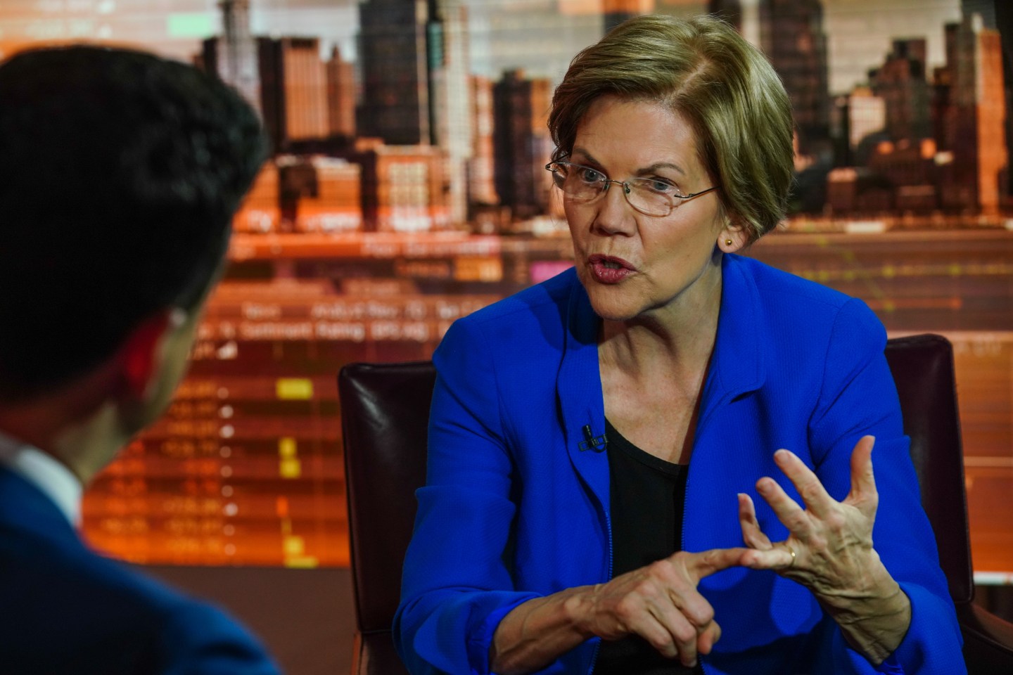 Senator Elizabeth Warren Interview