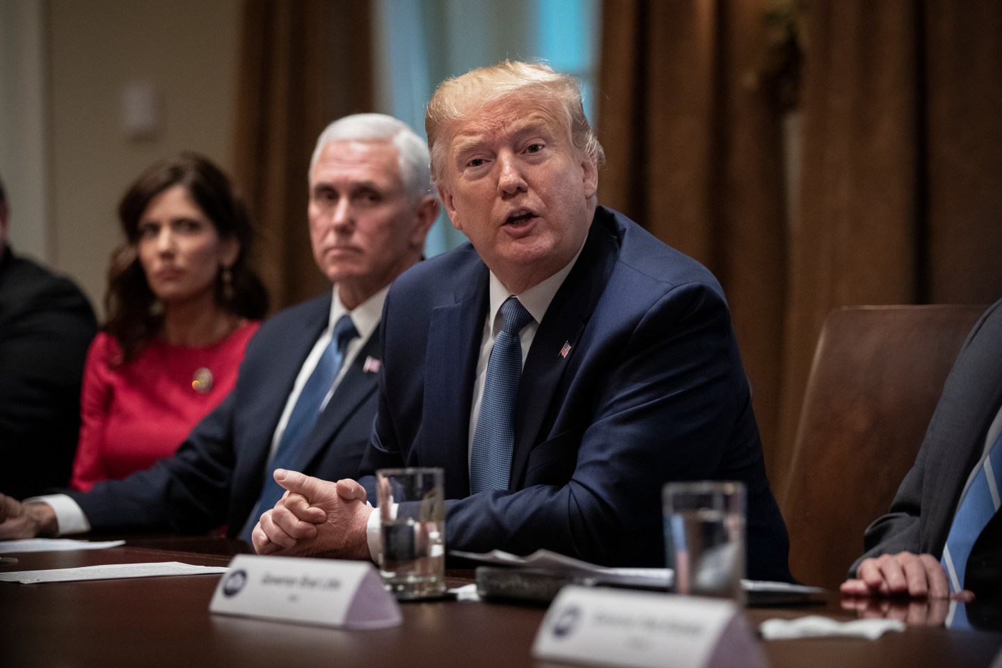President Trump Hosts Roundtable Discussion On Governors' Initiative On Regulatory Innovation