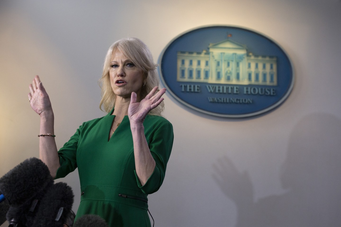 Senior Advisor Kellyanne Conway Holds Press Briefing