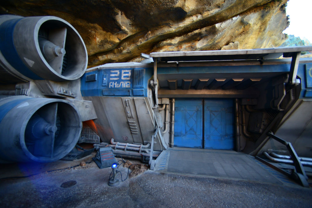 A view of the "Rise Of The Resistance" media preview at Galaxy's Edge at Disney’s Hollywood Studios on December 4, 2019 in Orlando, Florida.