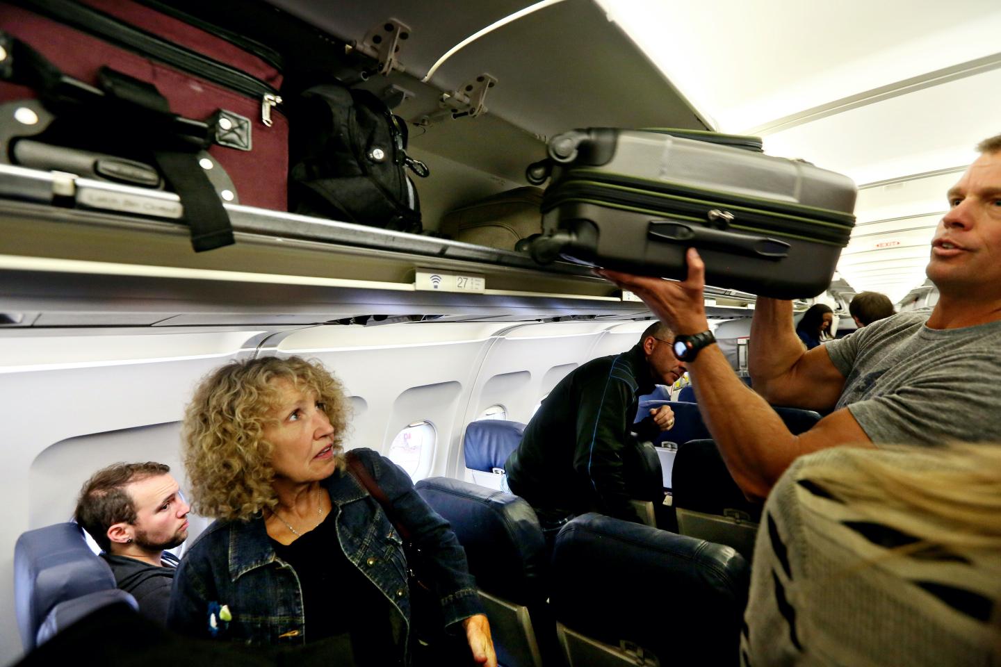 Gate-checked again? Why there’s no room for your carry-on bags in the overhead bin