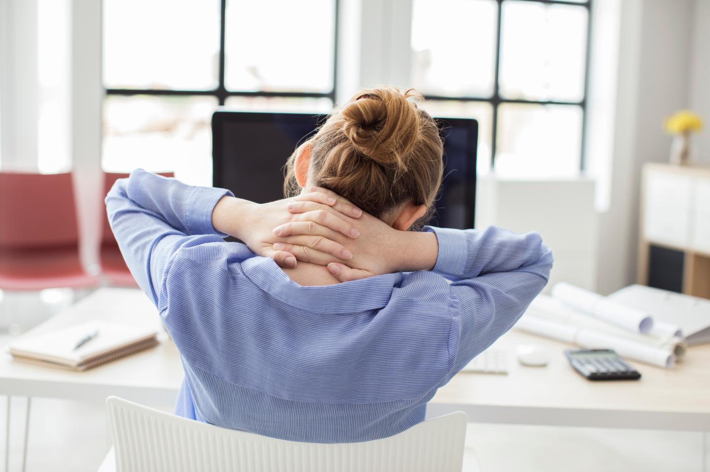 woman at work