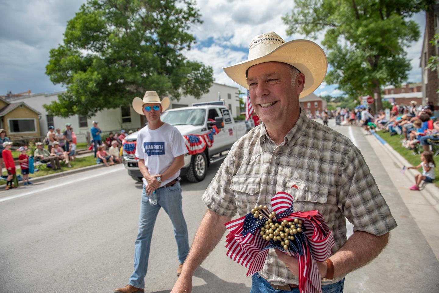 Greg Gianforte Campaigning in Montana