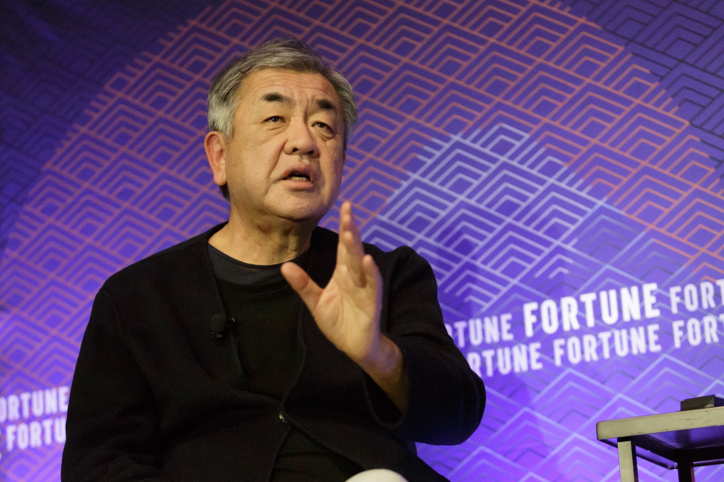 Kengo Kuma at Fortune's Brainstorm Design dinner