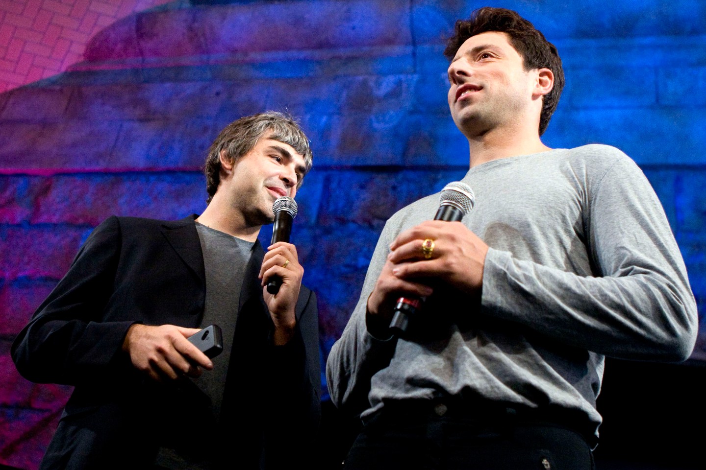 Larry-Page-Sergey-Brin Google Execs