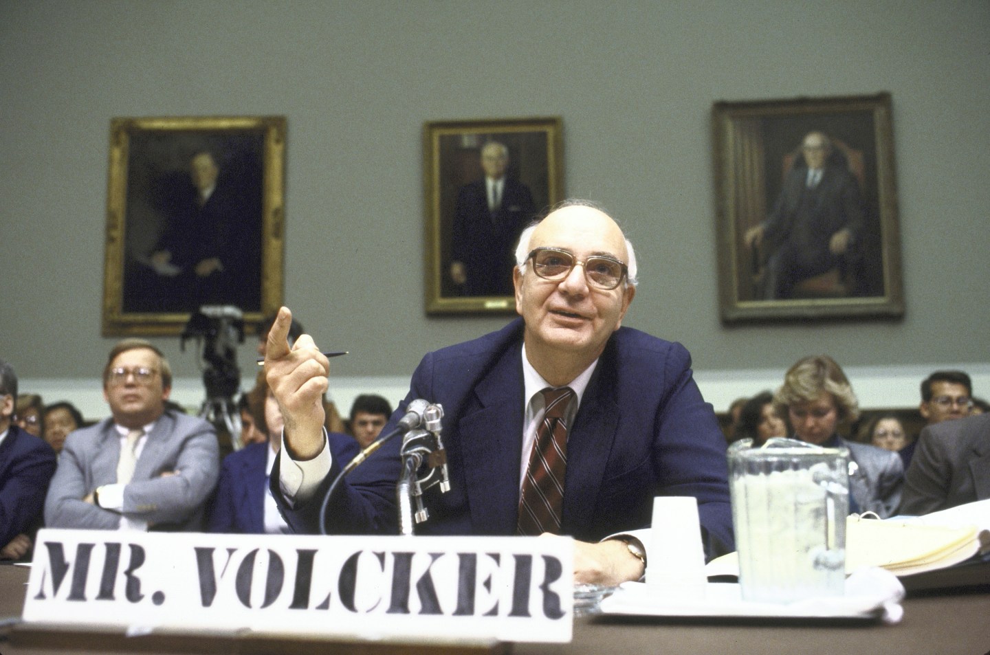 Paul Volcker-Federal Reserve Board Chairman