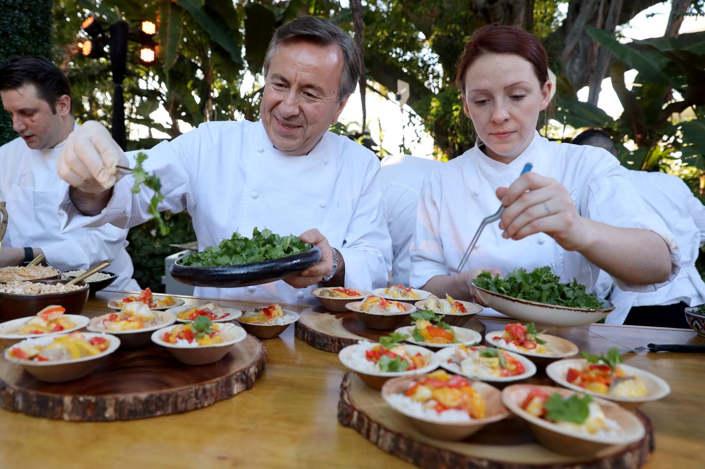 At Art Basel, Michelin-Starred Chef Daniel Boulud Goes Back to Square One With Artist Vik Muniz