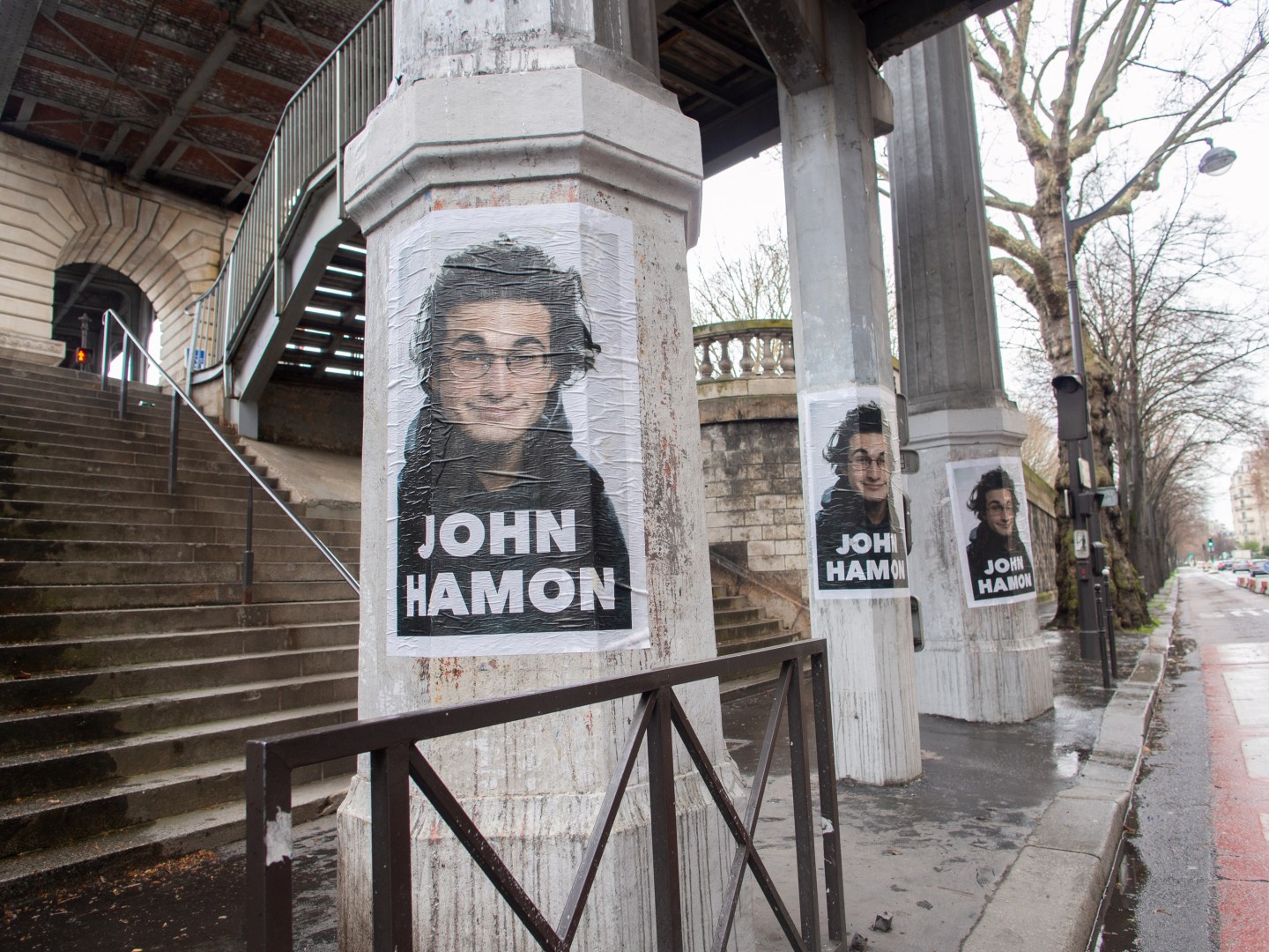 The 36-year old artist has been plastering a reproduction of his ID on buildings in over 30 countries since 2001. What's the idea behind his work?