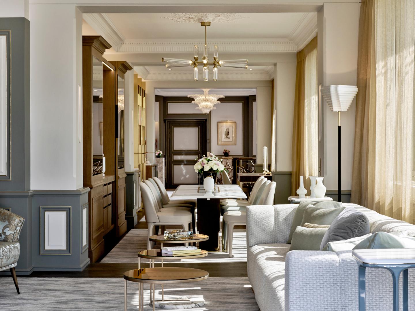This Iconic Parisian Luxury Hotel Tapped Recent Design School Grads to Renovate a $27,500-Per-Night Penthouse