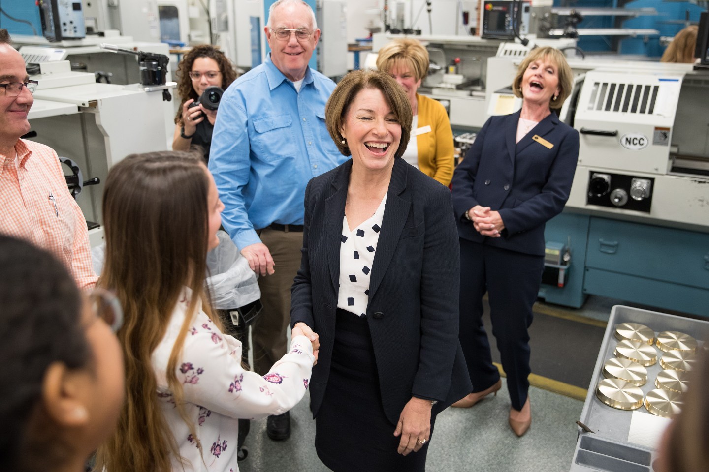 Amy Klobuchar-Time's Up